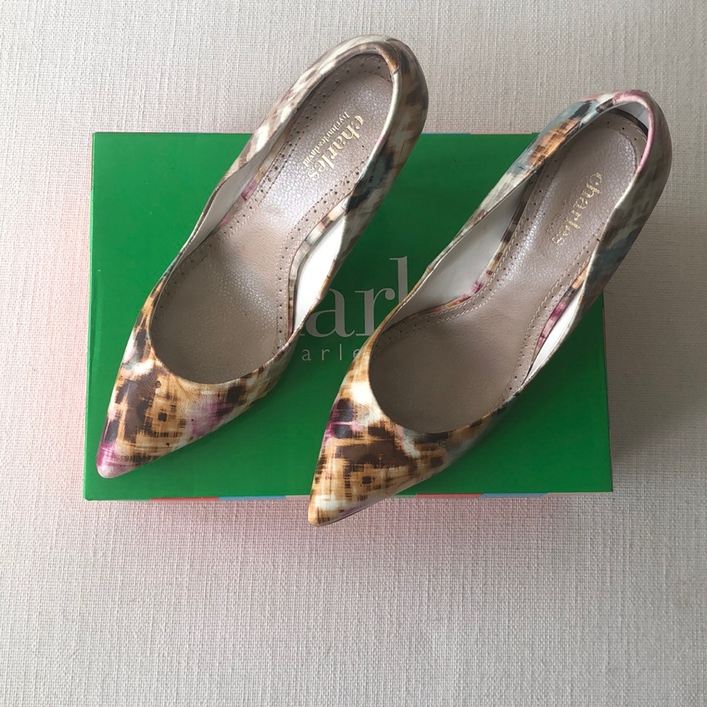 Charles by Charles David - natural multi heels